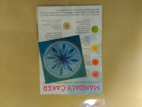 Magnet 7x7cm – V. čakra